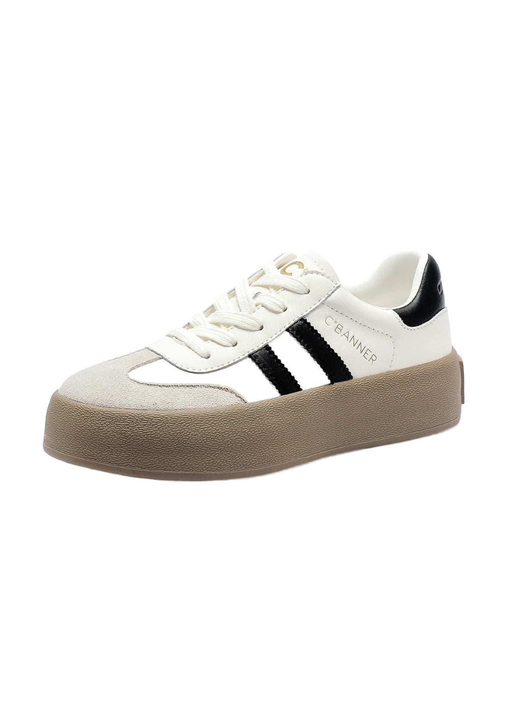 C.BANNER丨Silver Grey Colorblock Platform Sneakers - PSYLOS 1, C.BANNER丨Silver Grey Colorblock Platform Sneakers, Chunky Sneakers, C.BANNER, PSYLOS 1